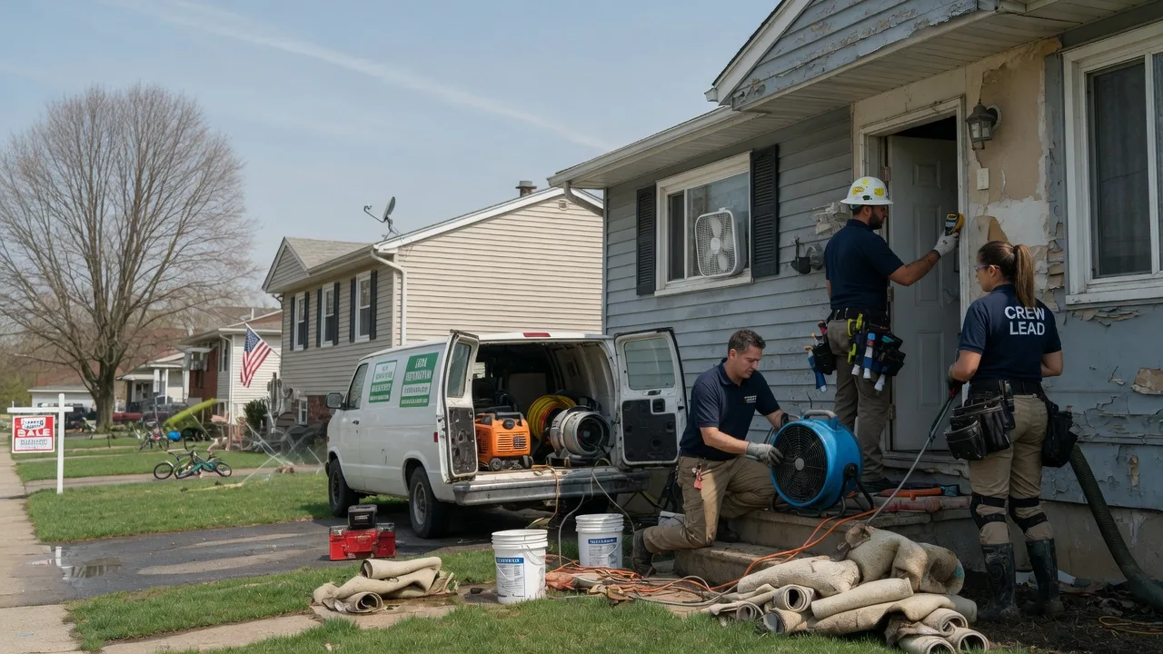 Flood Cleanup in Eustace, TX near me