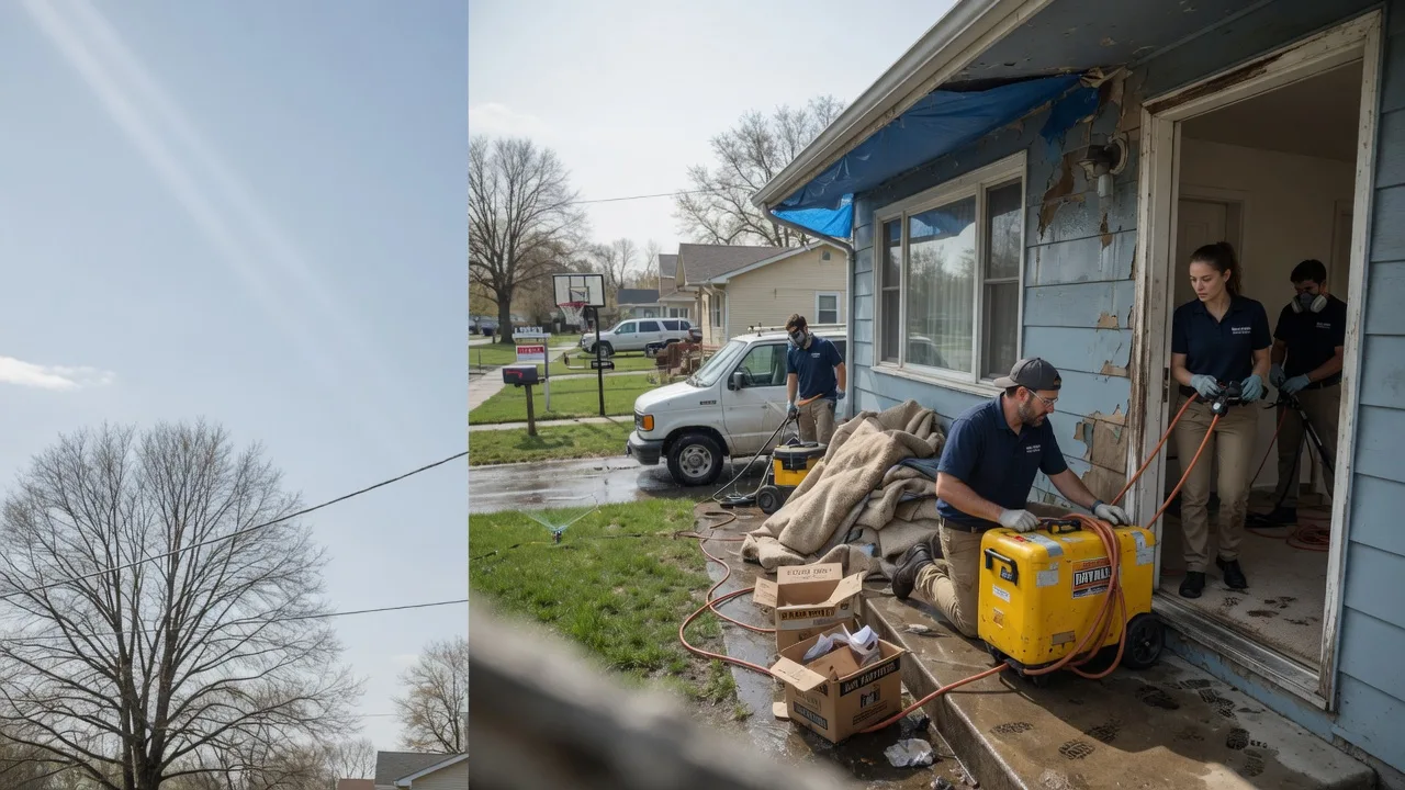 Basement Flood Cleanup in Eustace, TX near me